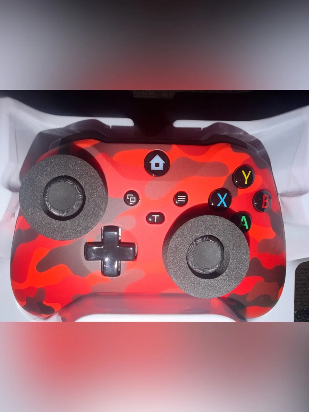 X-One Controller- Red Camo- New
